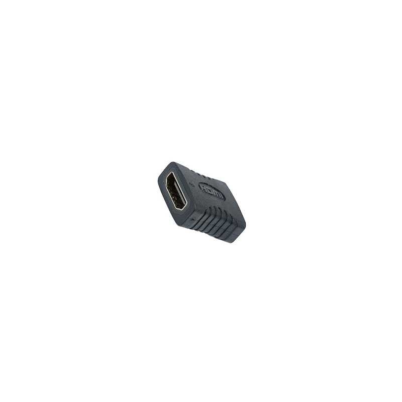Copla hdmi hembra a hembra color negro generico