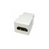 Modulo hdmi hembra a hembra blanco
