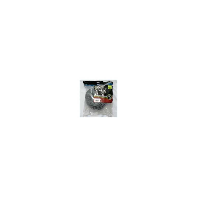 Cable hdmi 20 metros macho a macho version 1.4 negro - Dinon